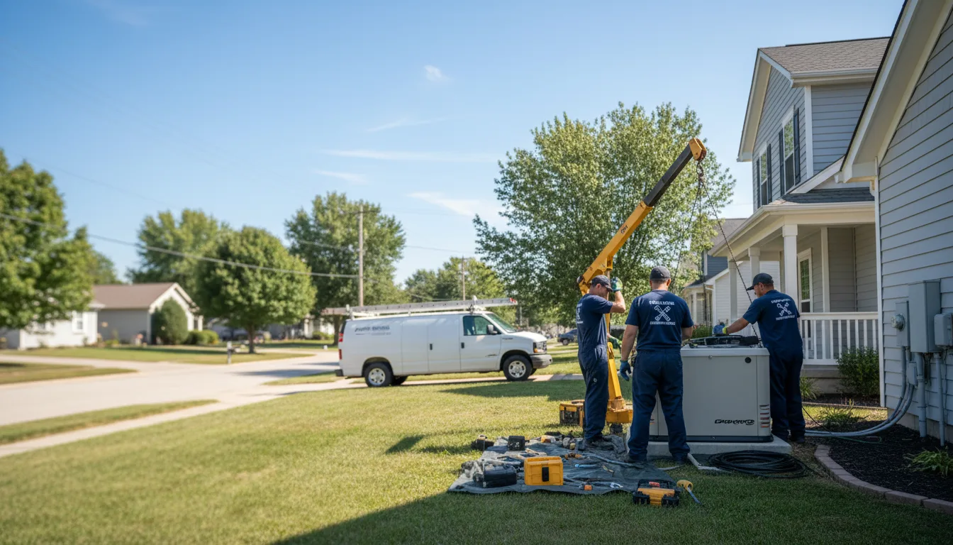 Generator Installation in Sterling, KS near me